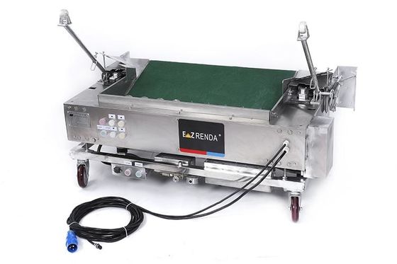 防水1.2メートルの自動クリーニングの0.75kw壁のレンダリング機械